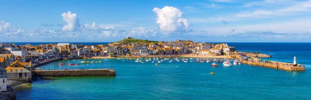istock Panoramic view of St Ives, Cornwall, England 1440345060
