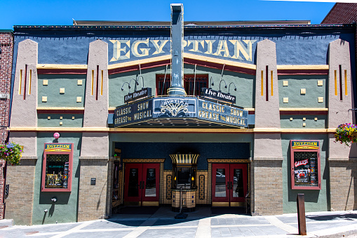 Mary G. Steiner Egyptian Theatre hosts a variety of theatre, comedy, musical acts, special events, community functions in Park City, Utah. It opened in 1926 and was extensively refurbished in 1981.\nPark City, Utah, USA\n07/05/2022