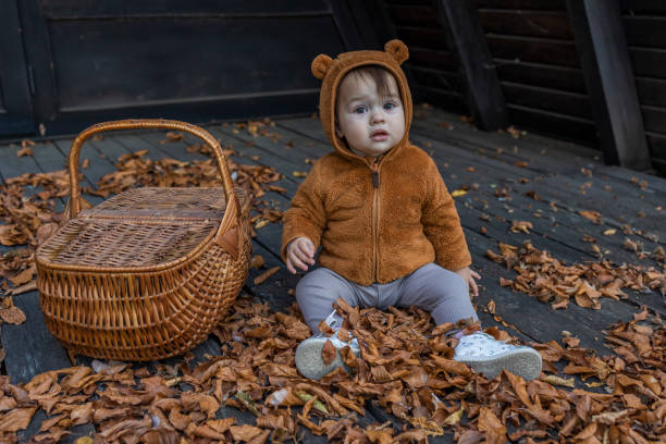 istock Family autumn hiking 1440348165