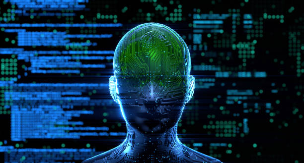 inteligencia artificial, tecnología, robot, futurista, ciencia de datos, análisis de datos, computación cuántica - inteligencia artificial fotografías e imágenes de stock