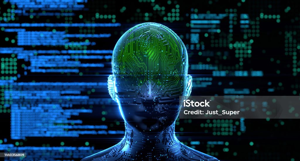 Artificial Intelligence, Technology, Robot, Futuristic, Data Science, Data Analytics, Quantum Computing Artificial Intelligence Stock Photo