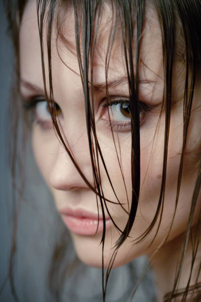 istock wet hair portrait 1440358191