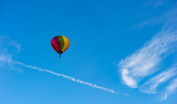 カリフォルニア州ナパの熱気球 - hot air balloon california napa napa valley ストックフォトと画像