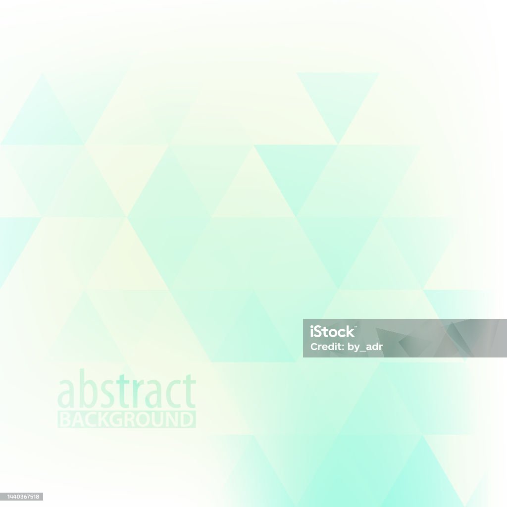 Mint Pattern Background Textured By Light Cyan Triangles Stock ...