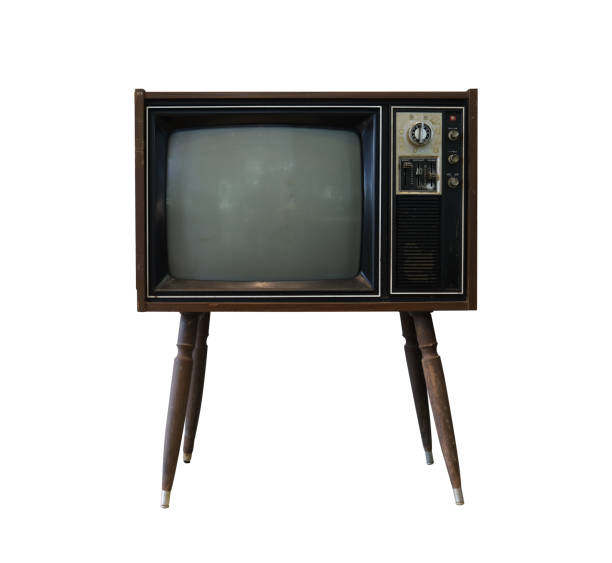 istock vintage television - old tv isolated white retro technology 1440390238