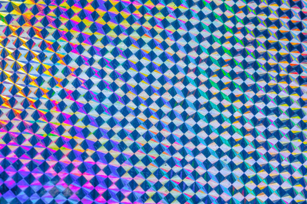 istock Holographic rainbow foil iridescent texture abstract hologram background 1440408779