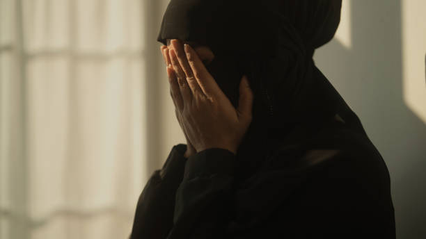 istock islamic prayer woman 1440411494