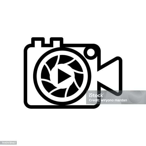 Video Camera Logo Vector Camera Video Vector Logo Stock Illustration - Download Image Now - Blue ...