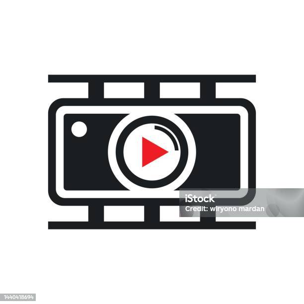 Video Camera Logo Vector Camera Video Vector Logo Stock Illustration - Download Image Now - Blue ...