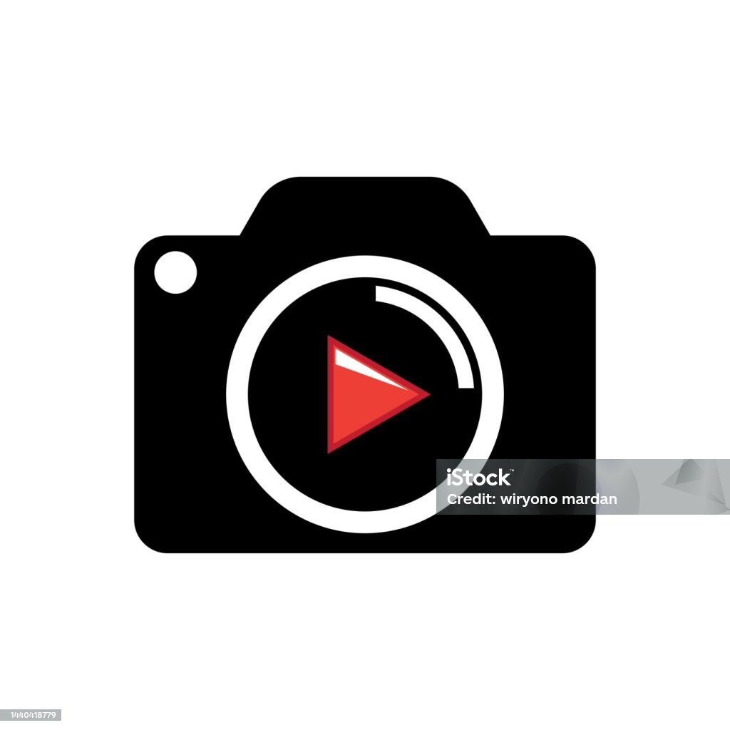 Video Camera Logo Vector Camera Video Vector Logo Stock Illustration - Download Image Now - Blue ...