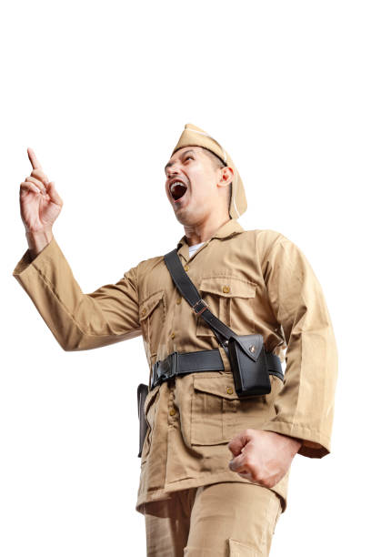 istock Indonesian freedom fighters standing 1440421149