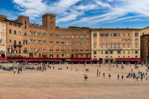 Piazza del Campo in Siena, Italy