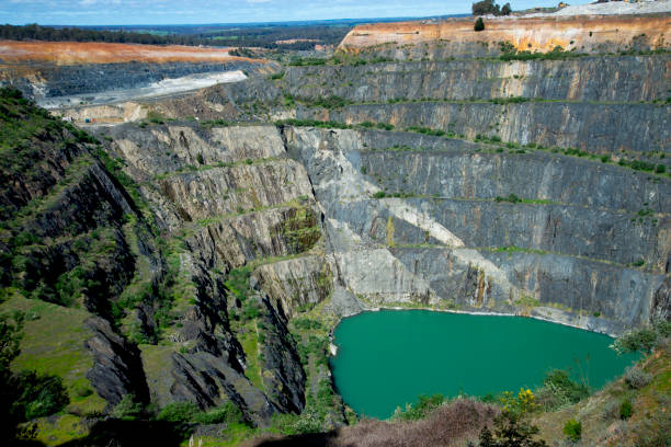 istock Historic Cornwall Pit in Greenbushes Mine 1440431523