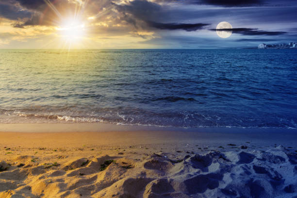 istock sunny morning scenery at the sea 1440444909
