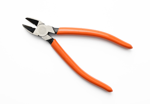 Strap Wrenches on Wooden Background