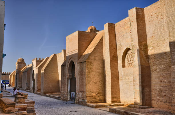 istock KAIROUAN, TUNISIA - OCT 2014: Ancient Great Mosque on October 8, 1440450277