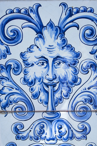 La loza y azulejos producidos en Talavera de la Reina, España, a lo largo de sus cinco siglos de reconocida tradición cerámica, Fachada de la Basílica del Prado. photo