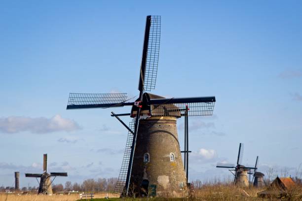 istock Windmills in the field in the Netherlands 1440454492
