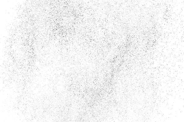 Distressed black texture. Distressed black texture. Dark grainy texture on white background. Dust overlay textured. Grain noise particles. Rusted white effect. Grunge design elements. Vector illustration, EPS 10. grunge image technique stock illustrations