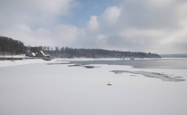 istock winter landscape lake ice snow 1440464195