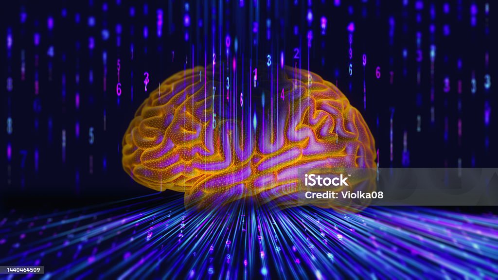 Brain Picture Using Tech Neural Network Training Human Brain Using A Artificial Intelligence ...