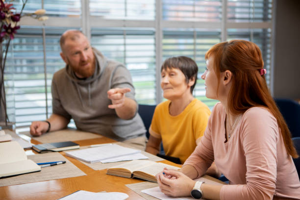 istock A community care giver volunteering at a refugee learning centre 1440464694