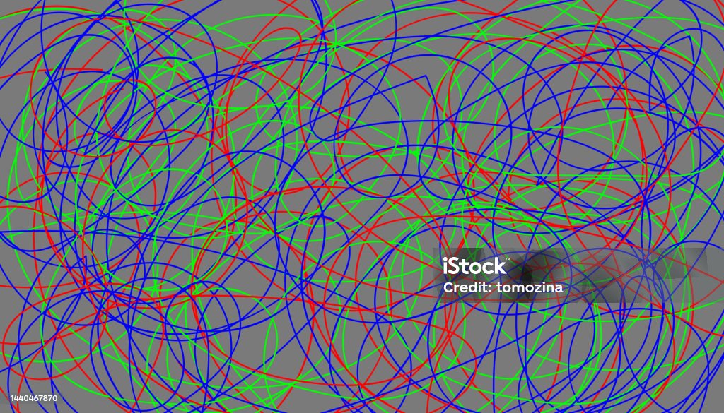 Confusing Background Complex Pattern Doodle Backdrop Stock Illustration ...