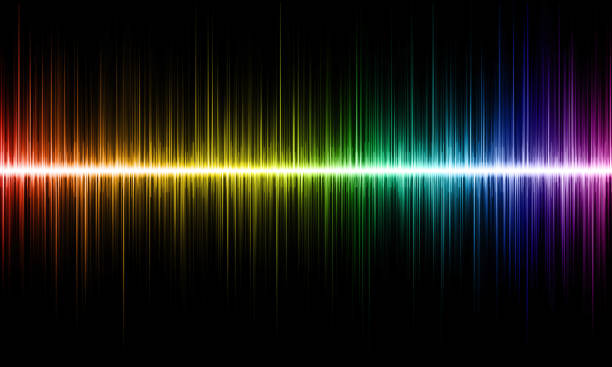 istock Signal Rainbow, sound wave background 1440474838