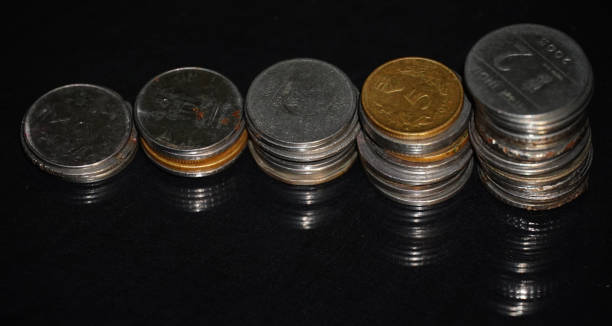 istock bussCollection of Indian currency coins 1440474931