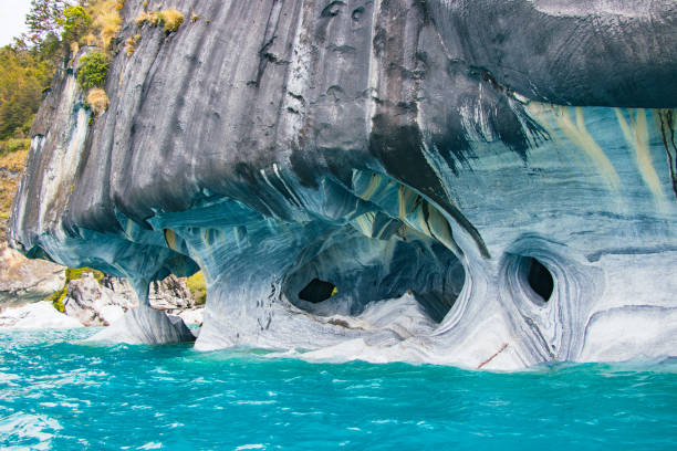 istock Marble cathedral in Chilean patagonia 1440477431