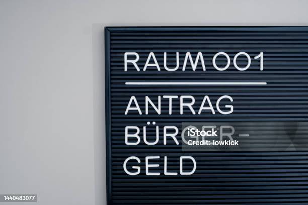 Sign In A German Office Stock Photo - Download Image Now - 2023, Assistance, Bureaucracy