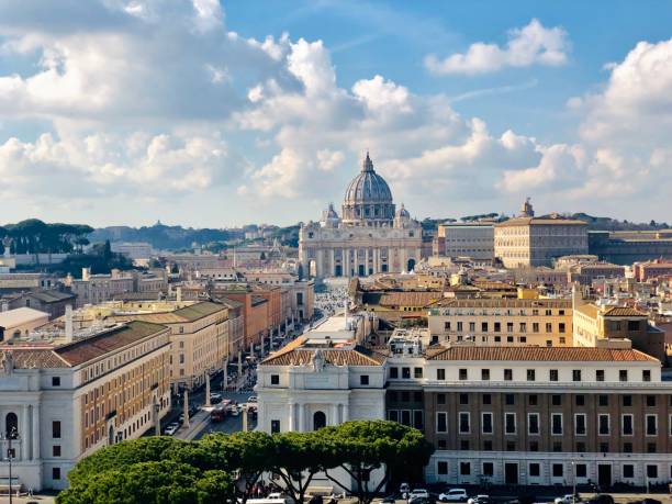 istock Rome, view of Vatican City from Saint Angelo Castle 1440483189