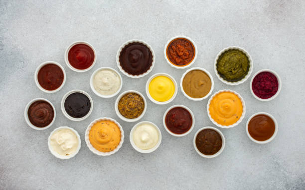 istock Different types of sauces in bowls 1440488074