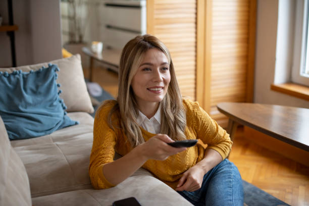 istock Watching TV stock photo 1440502666