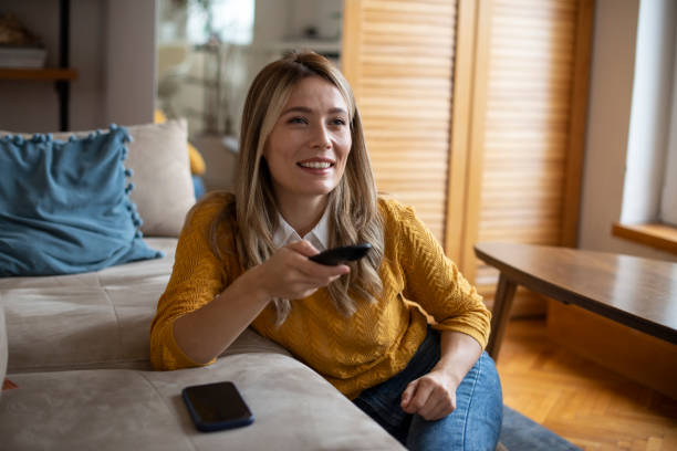 istock Watching TV stock photo 1440502669