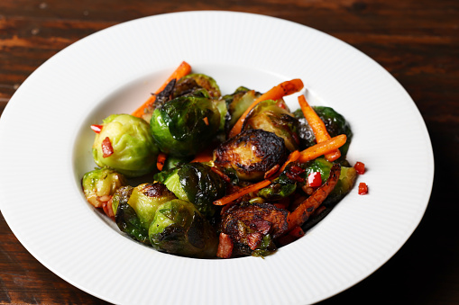 Fried Brussels Sprout