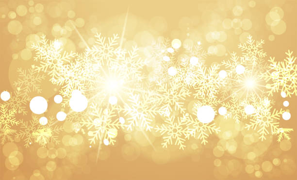 istock Winter pattern of snowflakes. Background christmas, snow design, vector illustration 1440530229