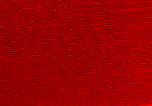 close up view of red leather fabric texture