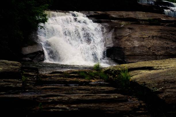 istock Closeup of a watefall on rocks 1440536297