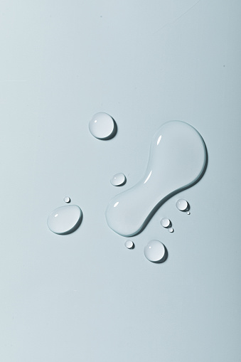 Water splash isolated on the white background. 3D Render
