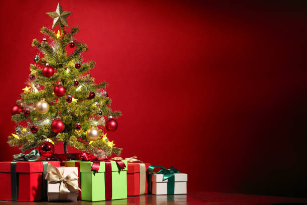 istock Christmas tree Decoration and Gifts 1440537707