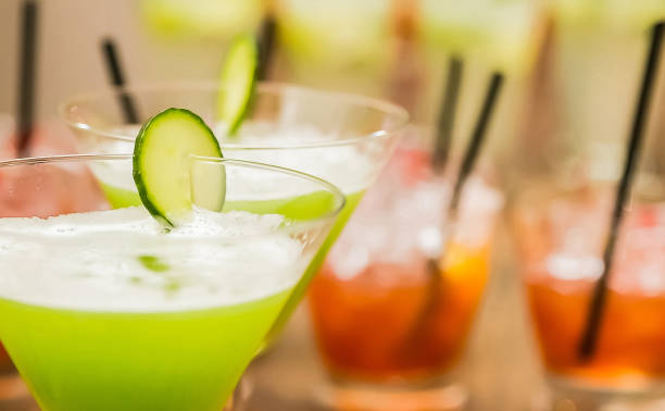 istock Closeup focus shot of cocktail selection 1440540784
