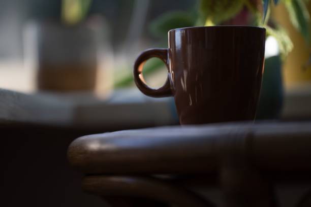 istock Closeup shot of a brown coffee cup 1440542066