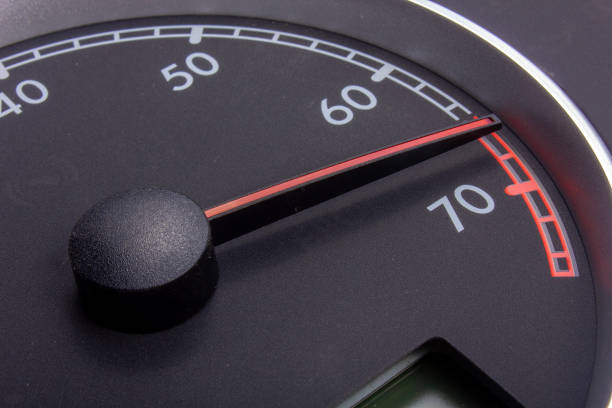 istock Car gauges - tachometer 1440542895