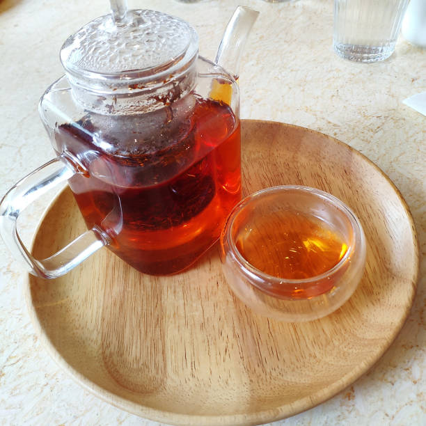 istock Closeup shot of tea on the table 1440555611