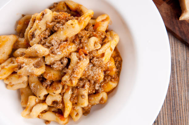istock cavatelli with meat sauce 1440555859