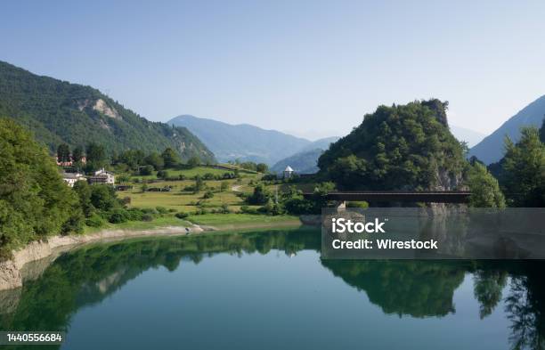 Beautiful Shot Of Lago Del Corlo In Rocca Venetia Italy Stock Photo - Download Image Now