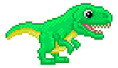 istock T Rex Pixel Art Dinosaur Video Game Cartoon 1440559950
