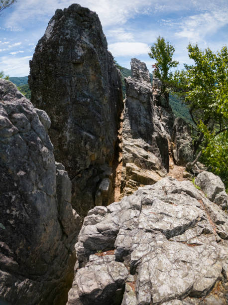 istock Rock climbing mecca in West Virginia 1440560065