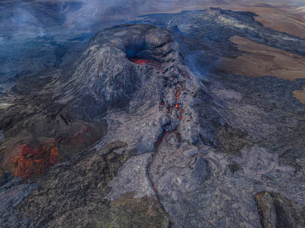 istock Volcanic crater in Iceland 1440563054